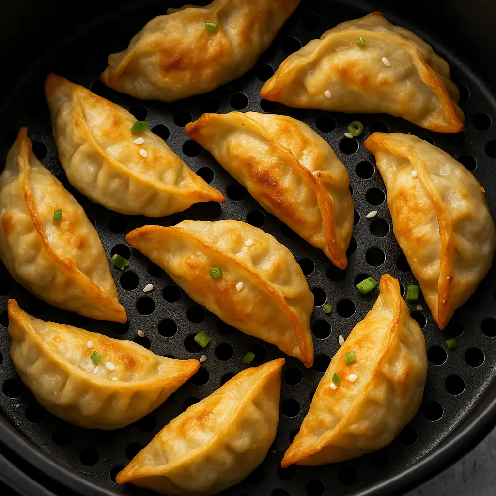 Air-Fried Dumplings from Scratch
