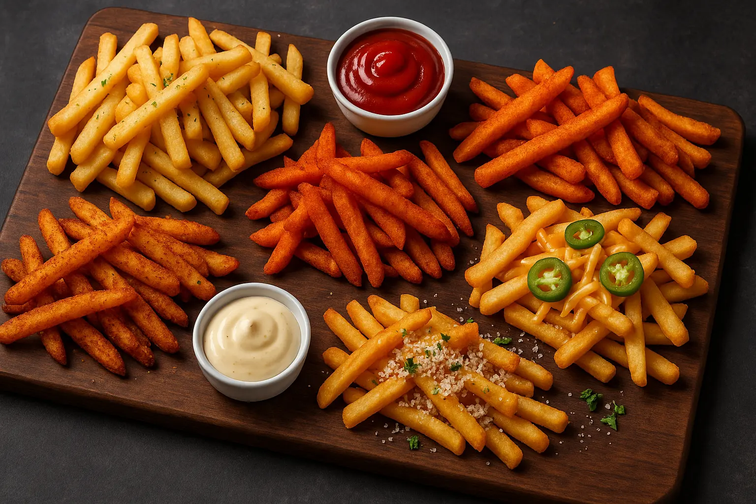 air-fryer-fries-fun-flavor-variations