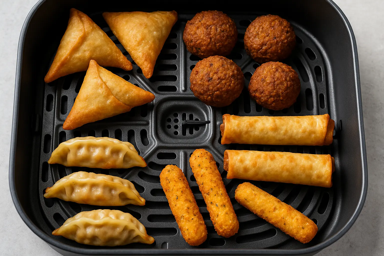 Air-Fryer Global Appetizers for Entertaining