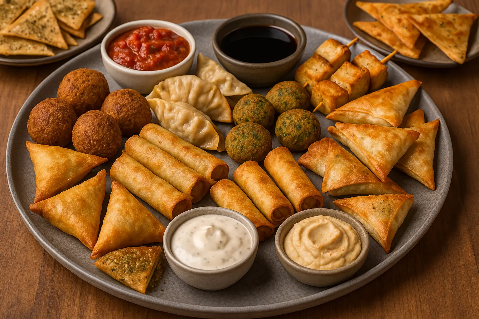 Air-Fryer Global Snacks for Parties