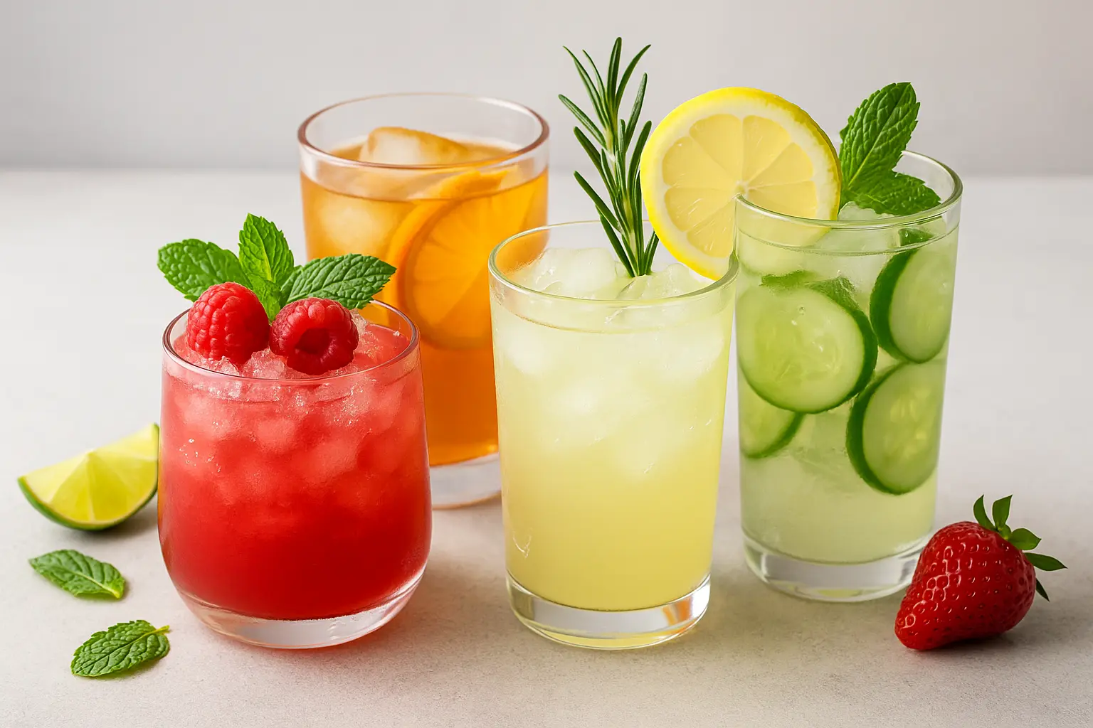 Festive Drinks Without Alcohol or Sugar