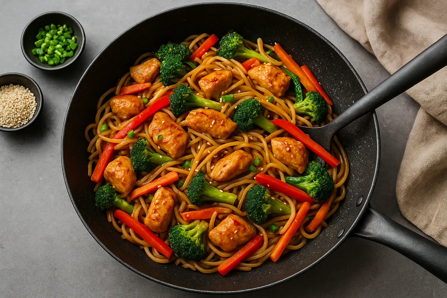 asian-one-pan-chicken-noodle-stir-fry-dinner