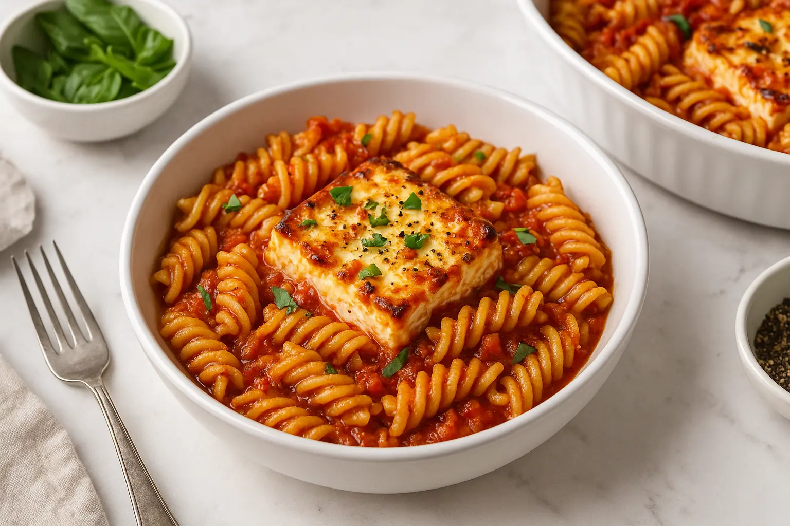 Baked Feta Pasta with Tomato – The Viral Recipe Returns
