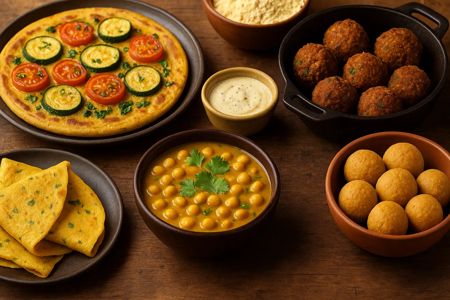 Chickpea Flour Recipes Beyond Fritters