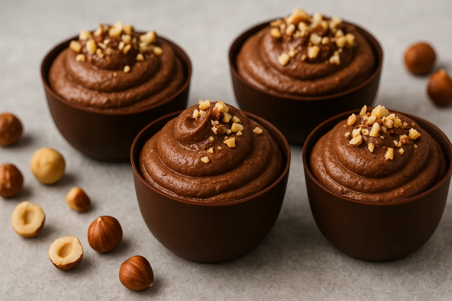 chocolate-hazelnut-mousse-cups-no-bake-dessert