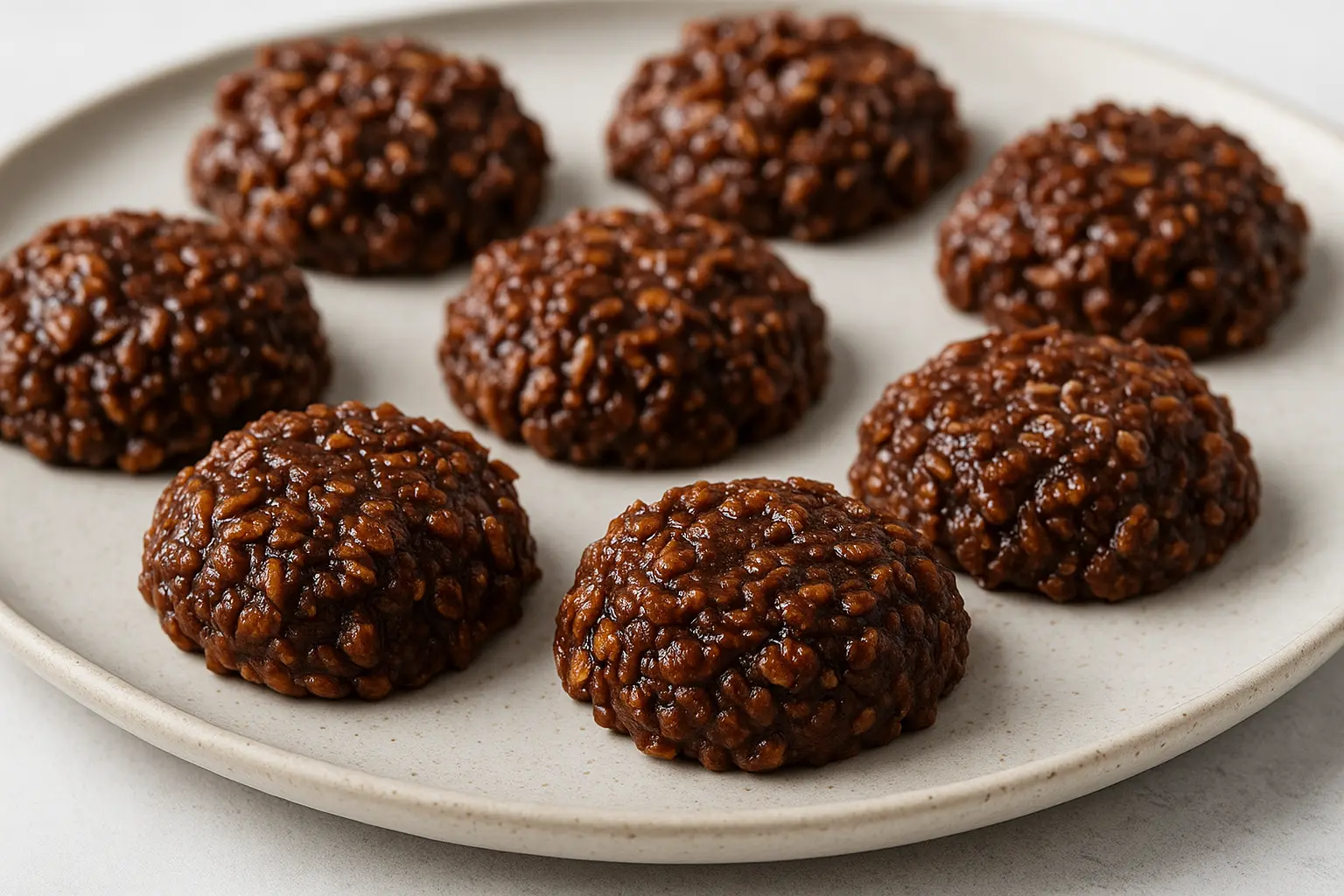 No-Bake Cookies | Guilt-Free, Vegan & Gluten-Free Treats
