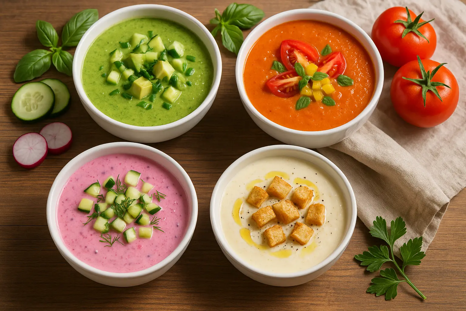 Refreshing Cold Soups Perfect for Picnics