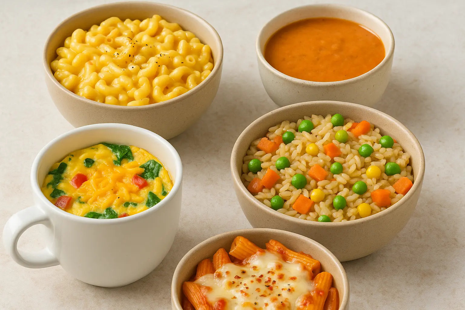 Comforting Microwave Meals in Under 10 Minutes