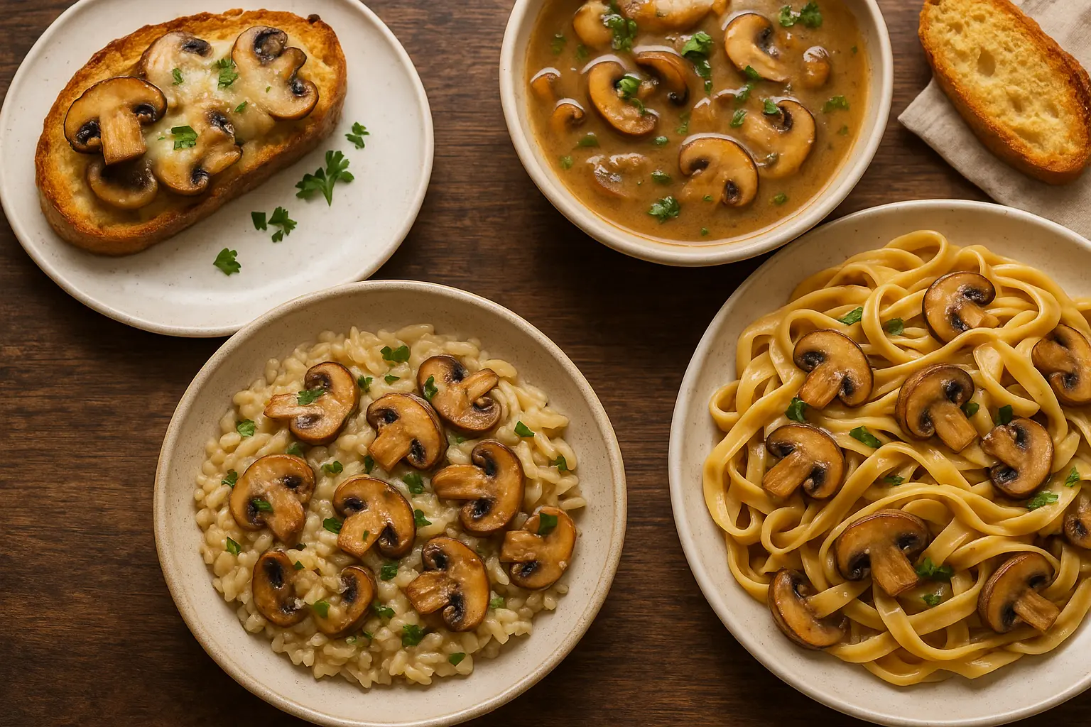 Comforting Mushroom Dishes for Dinner