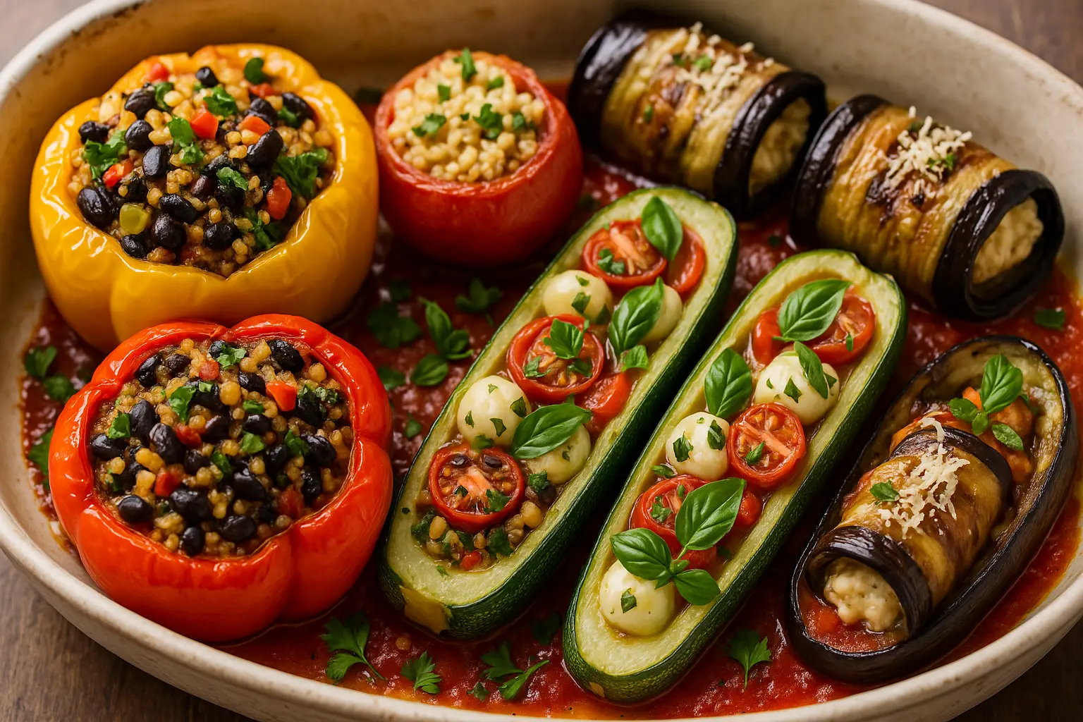 creative-stuffed-vegetables-dinner-cover.