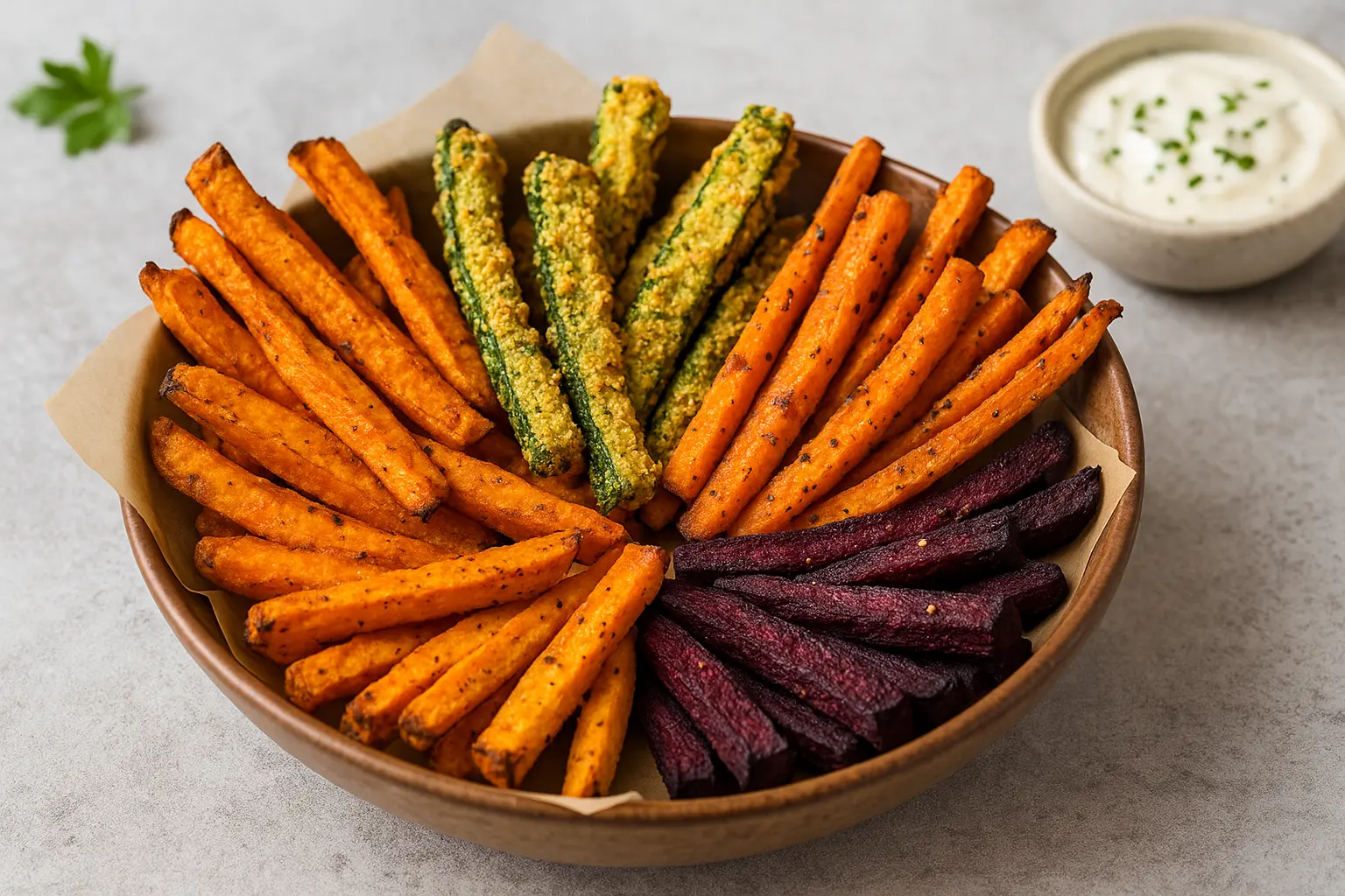Air Fryer Recipes for Crispy Veggie Fries