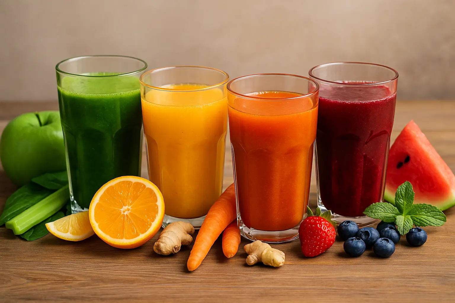 DIY Cold-Press Juices for Energy & Immunity
