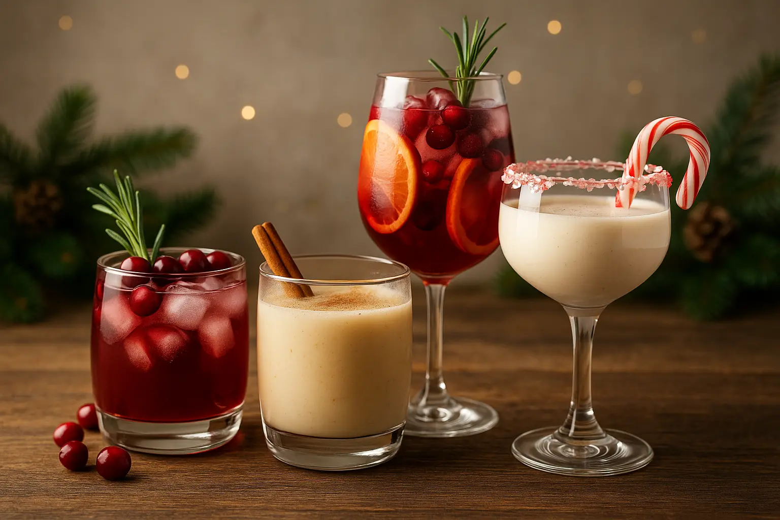 DIY Holiday Drinks Without Alcohol