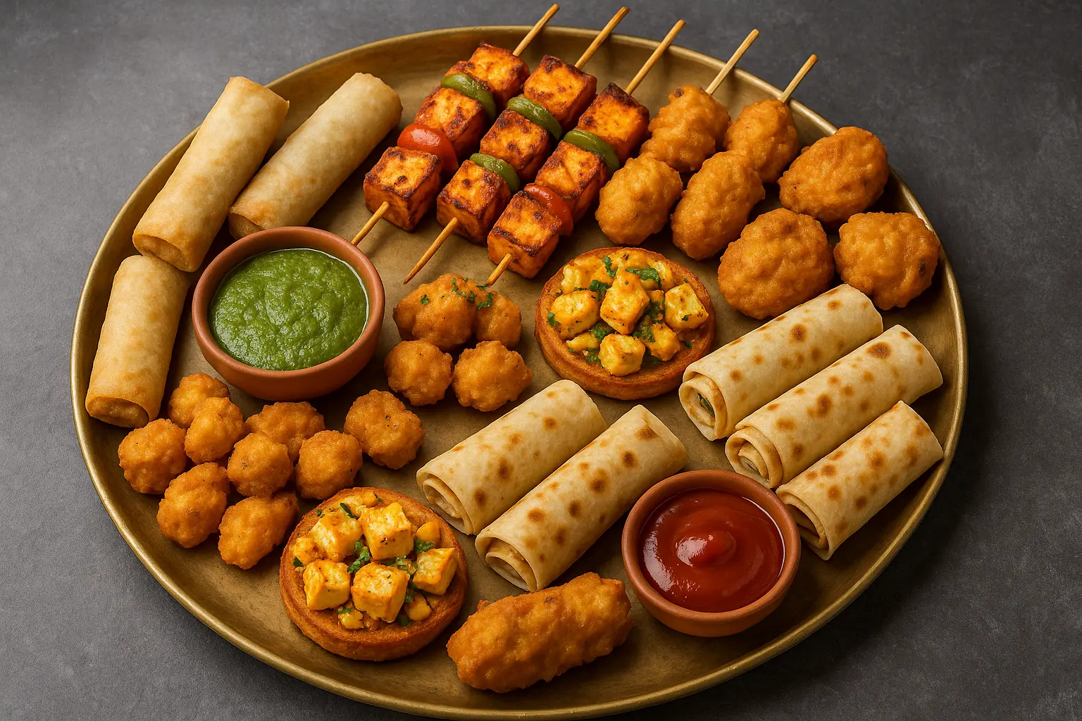 Easy Paneer Snacks for Indian Parties