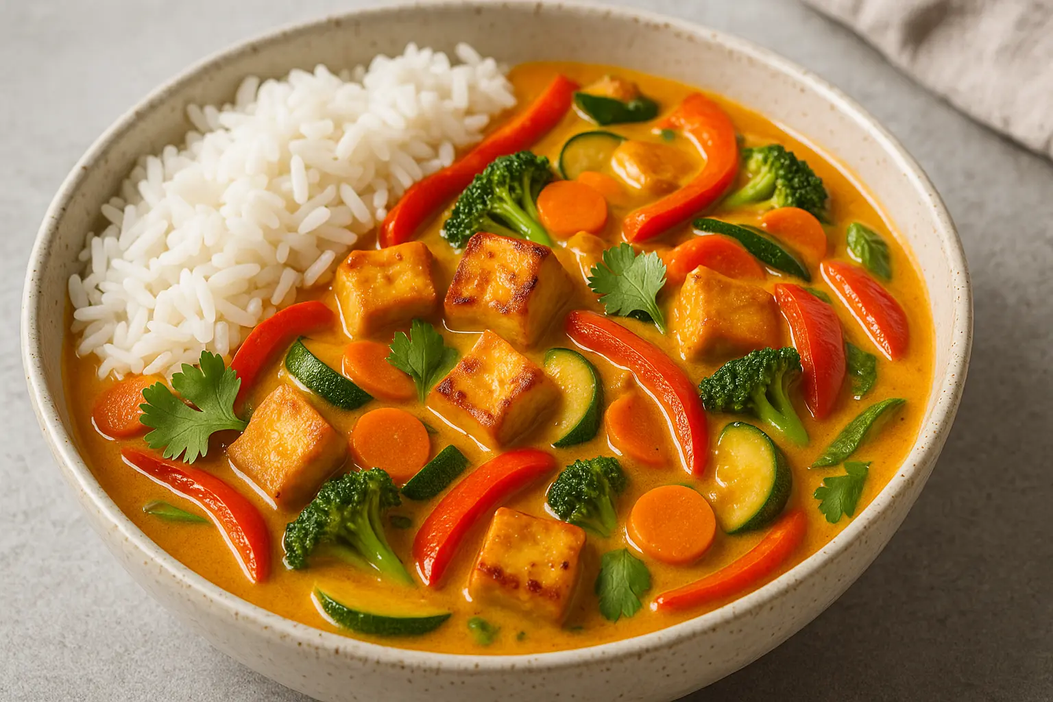 Easy Thai Curry Bowls | Quick Gluten-Free Dinner Recipe