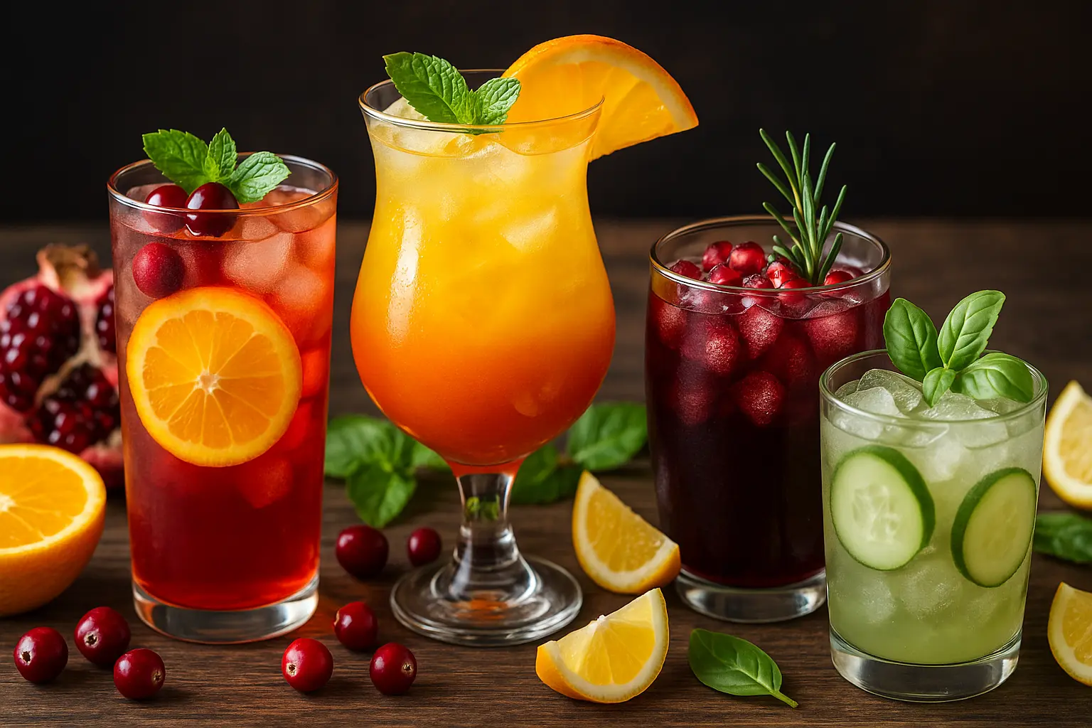 Refreshing Mocktails for Festive Gatherings