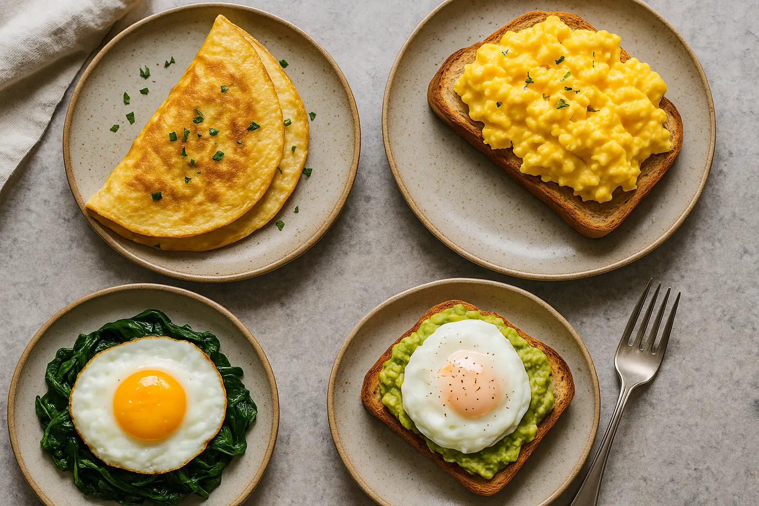 Quick Egg Recipes for Breakfast, Lunch or Dinner