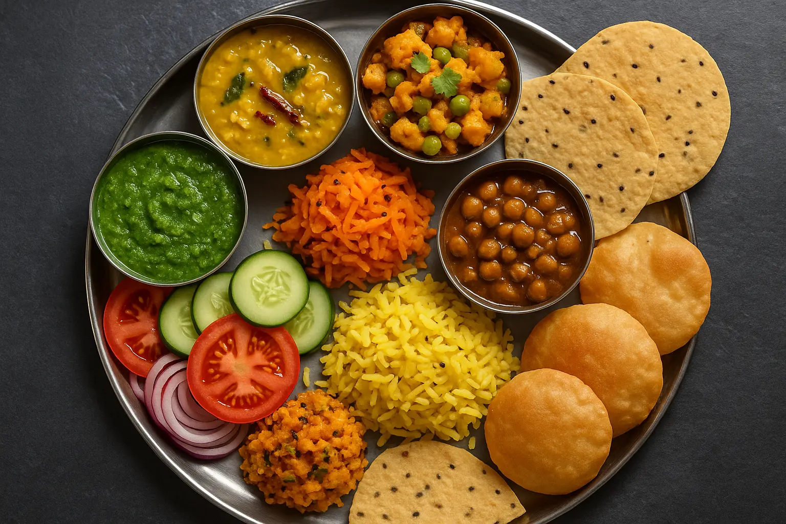 Creative Indian Thali Combinations