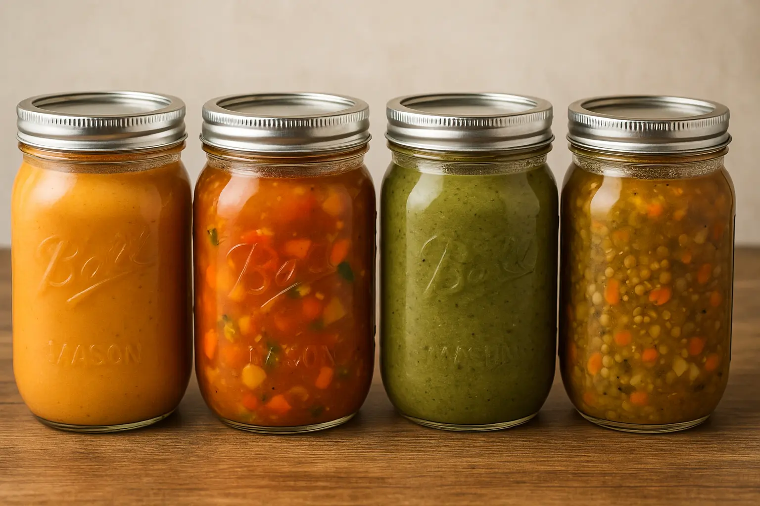 Soups You Can Freeze in Mason Jars