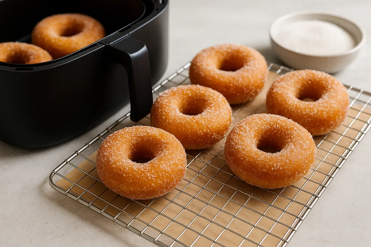 Air-Fryer Donuts That Taste Bakery Fresh