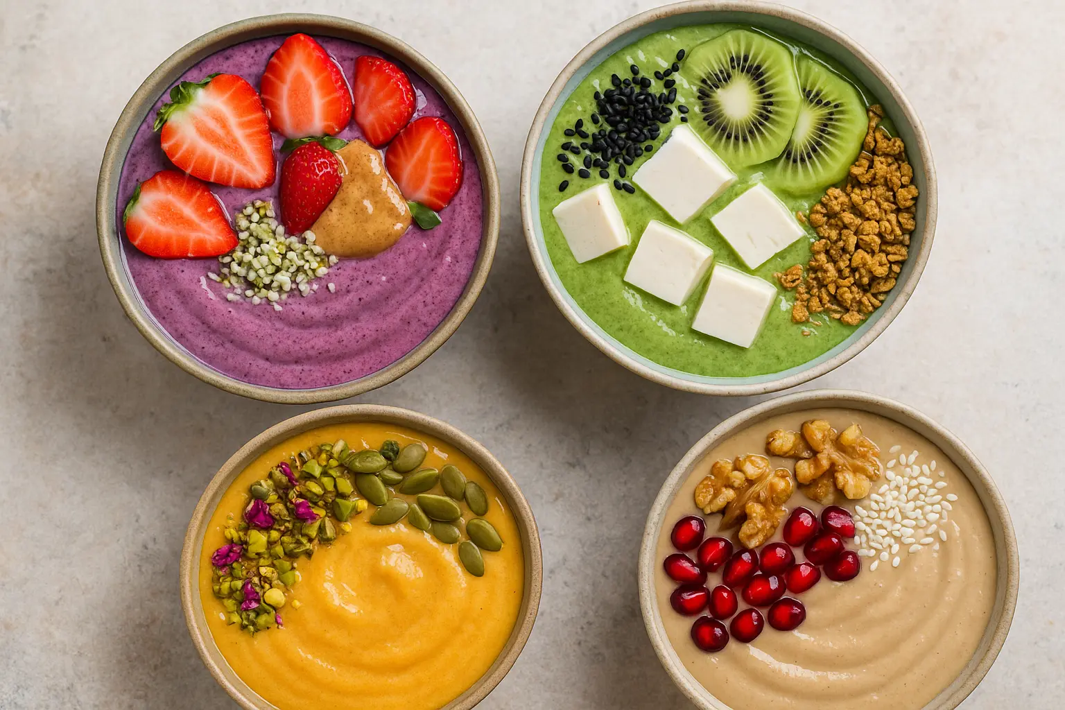 Global Smoothie Bowls Packed with Protein