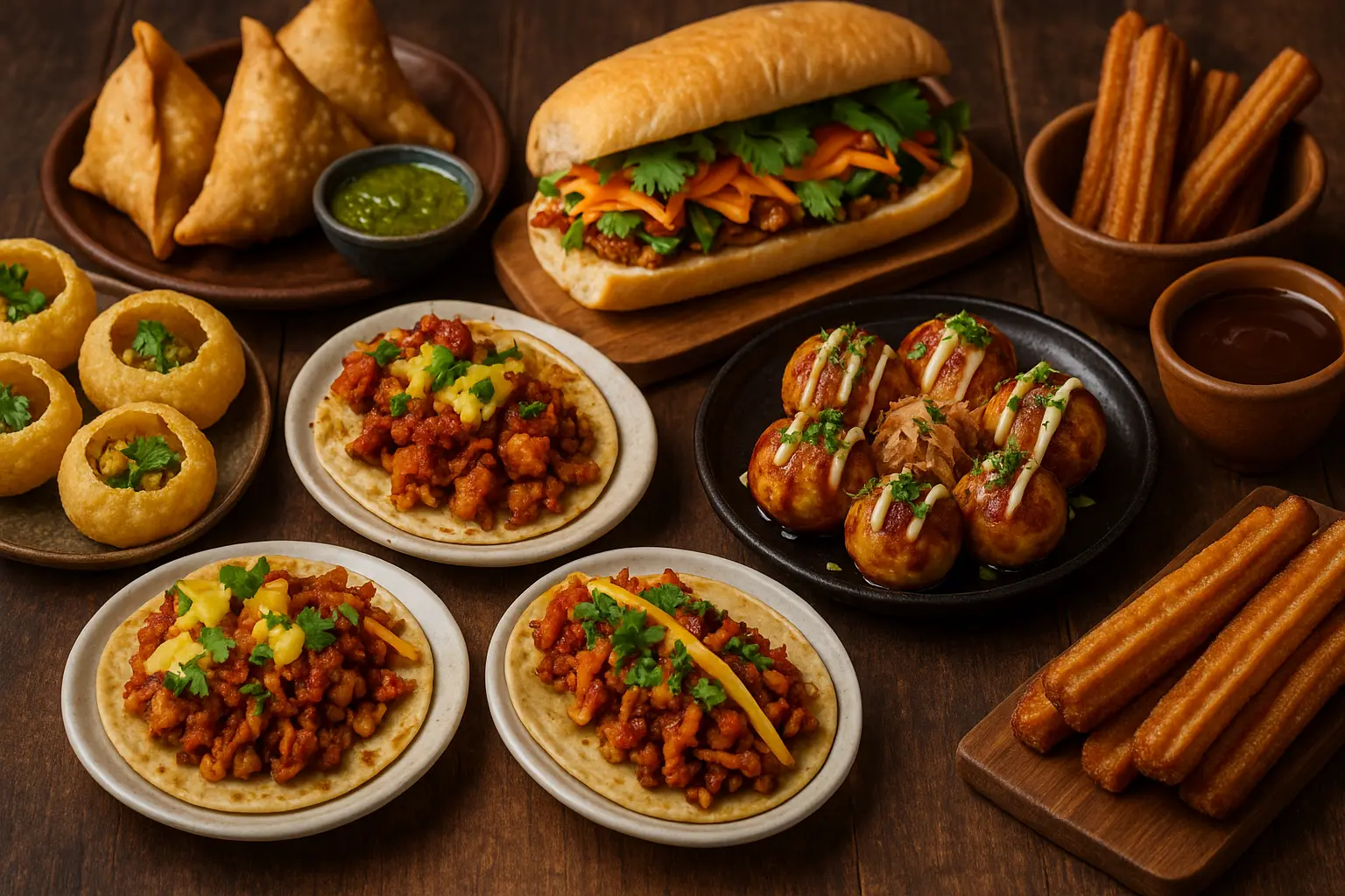Street Food Recipes from Around the World