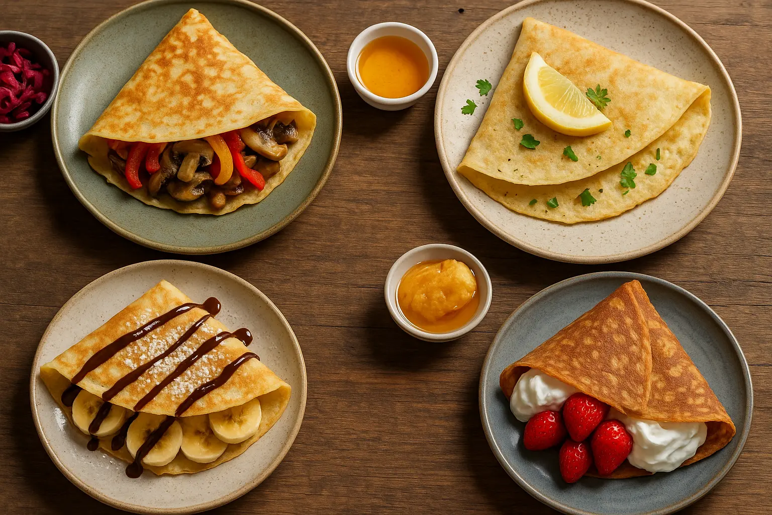 Sweet and Savory Crepes from Around the World