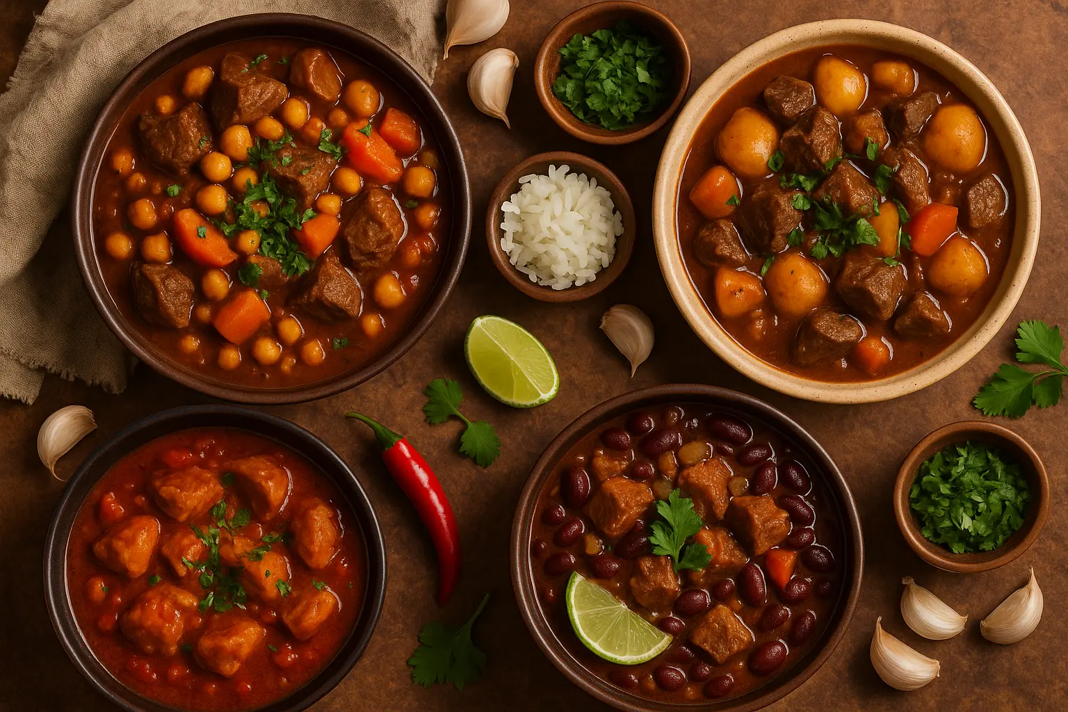 Cozy Winter Stews with Global Flavors