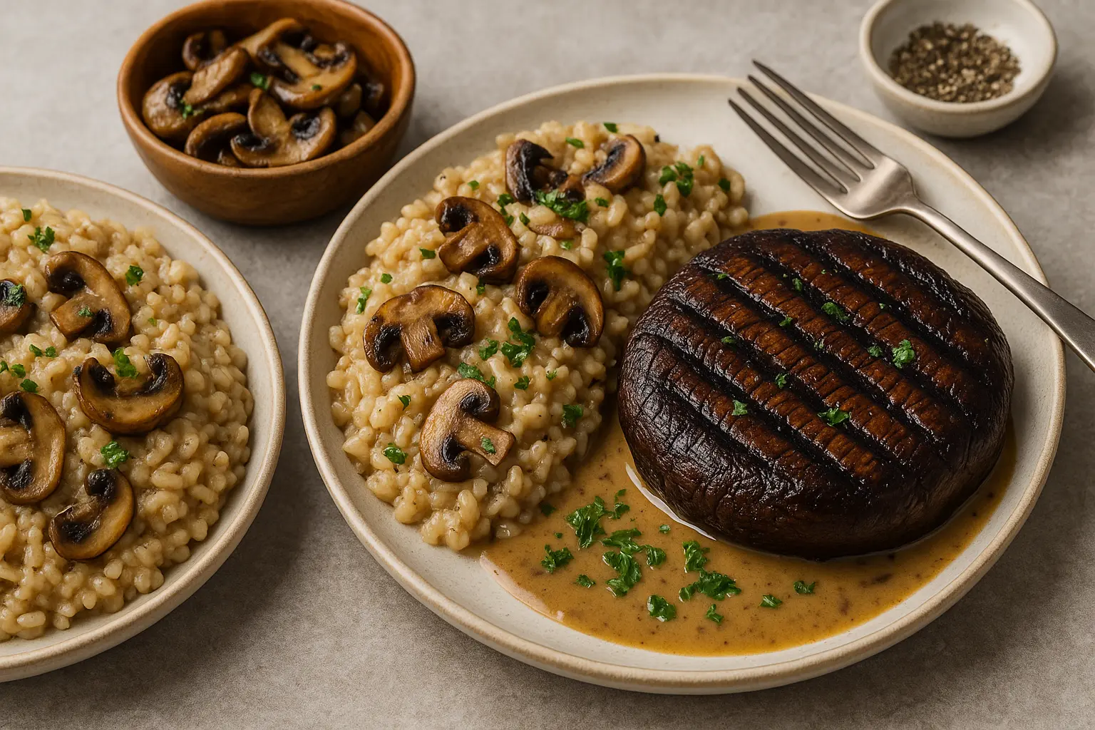 gourmet-portobello-mushroom-steak-with-creamy-risotto.