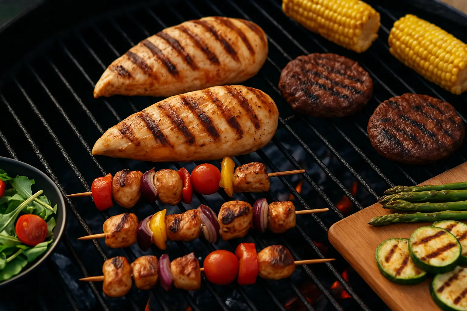 grilled-chicken-and-vegetable-skewers-weeknight-family