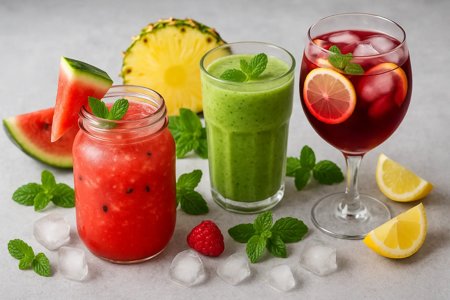 Healthy Cold Beverages for Summer Refreshment