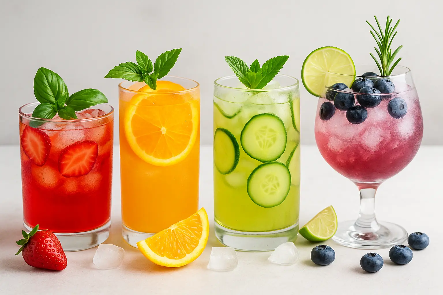 Healthy Mocktails Perfect for Summer Nights