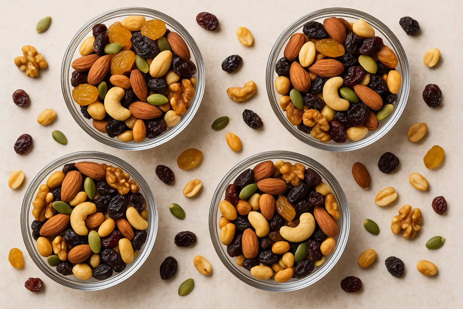 Homemade Trail Mixes for Energy on the Go