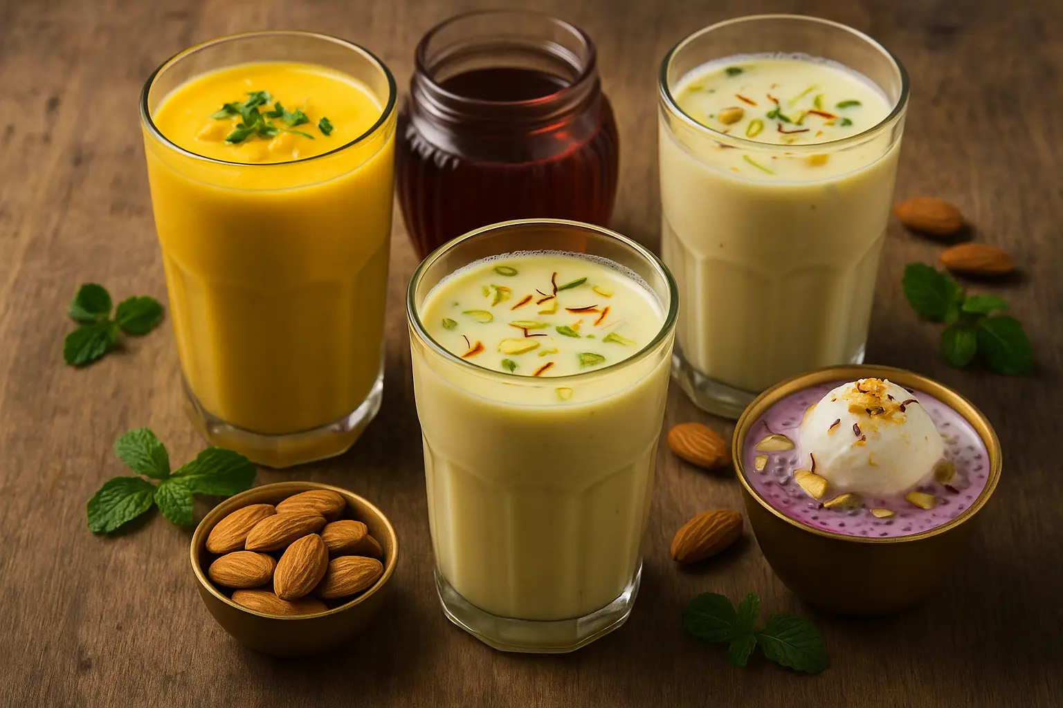 indian-festive-drinks-mocktails-rose-thandai-lassi-falooda