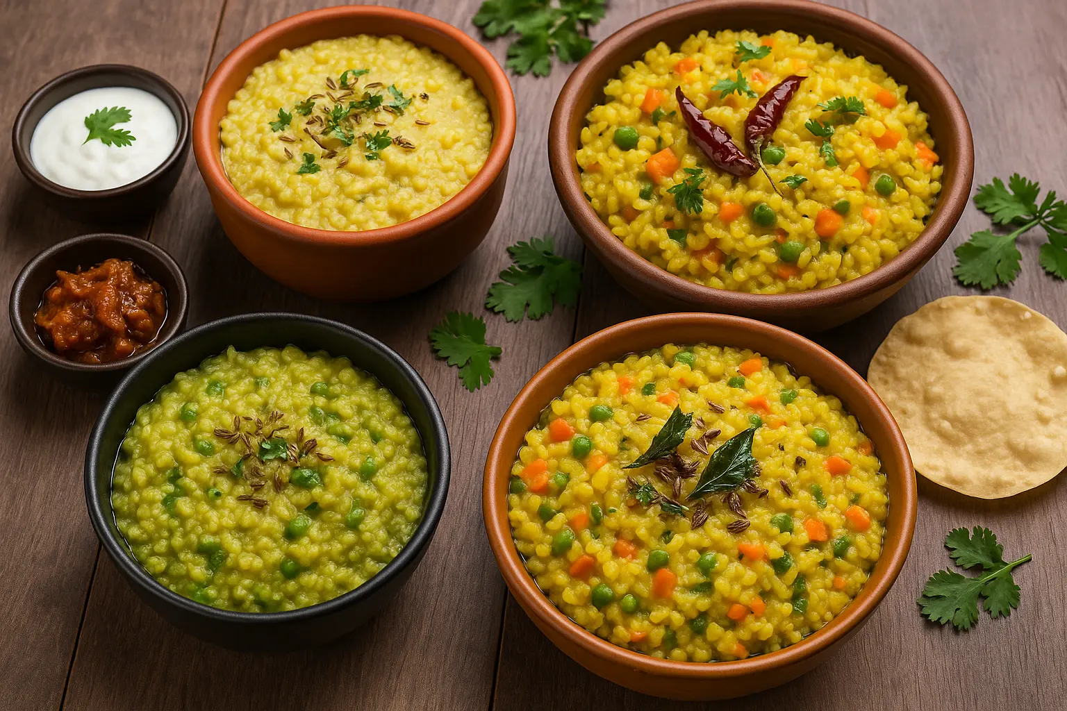 Comforting Indian Kichdi Variations for All Seasons