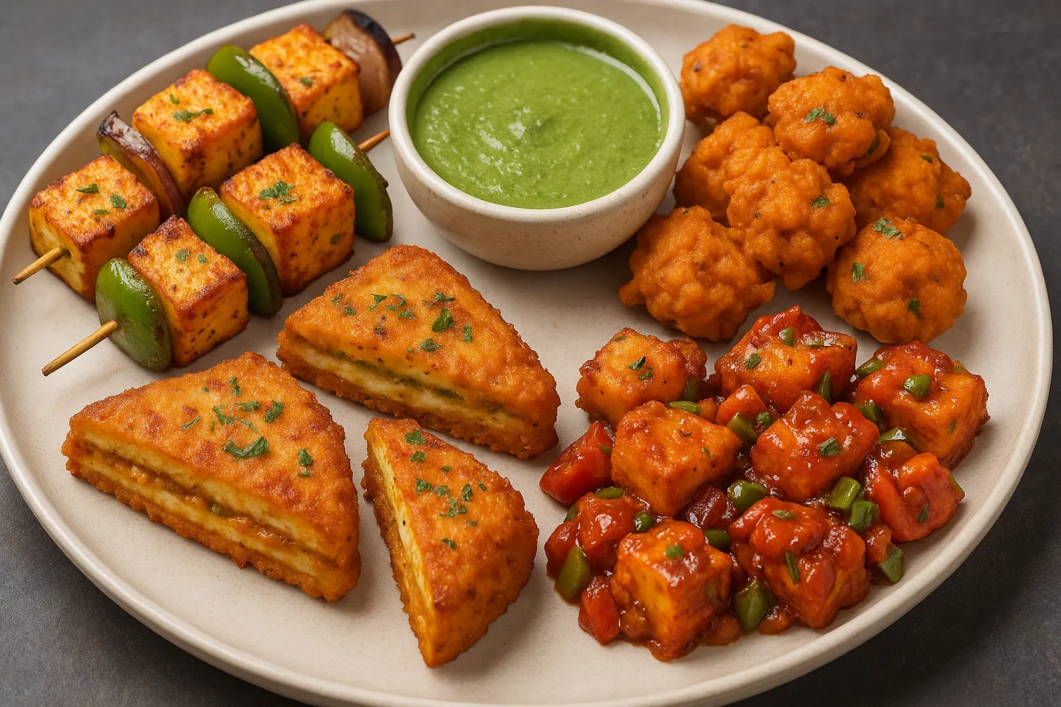 Quick Paneer Appetizers for Indian Parties