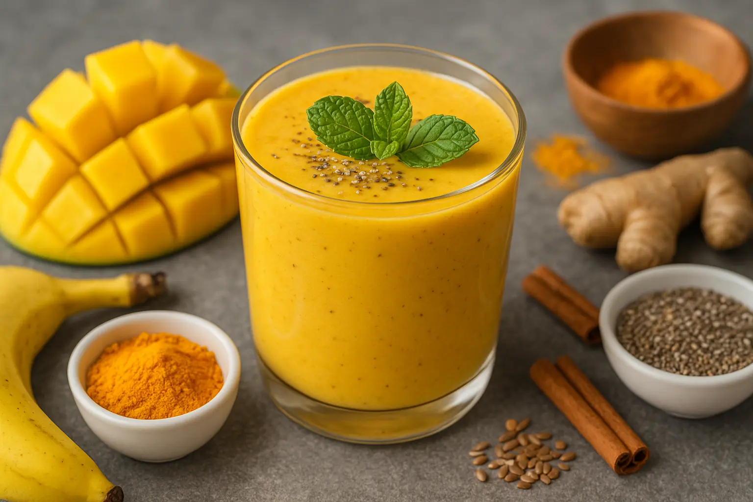 Indian Spiced Smoothies to Start Your Day