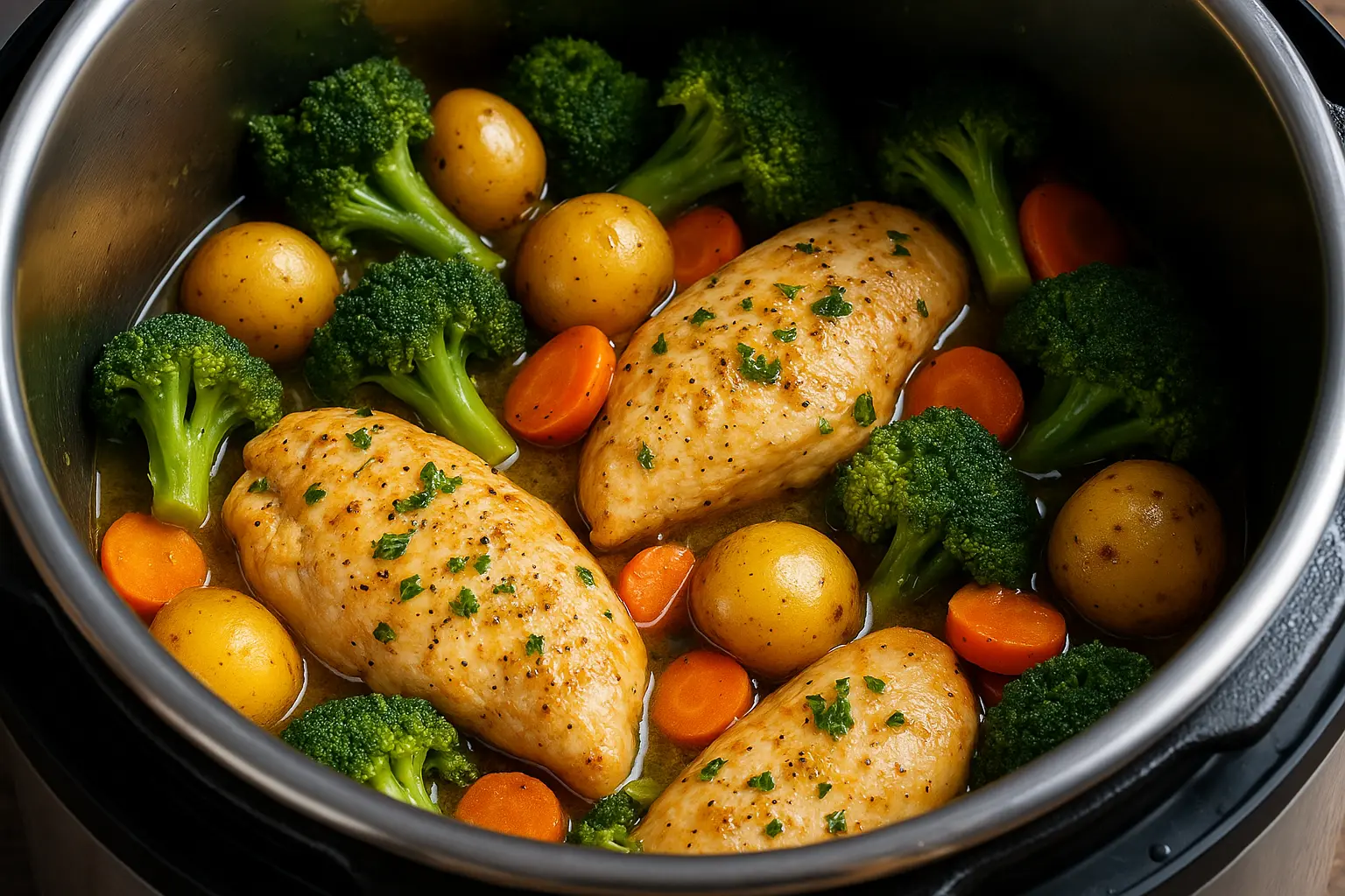 instant-pot-chicken-potatoes-broccoli-dinner