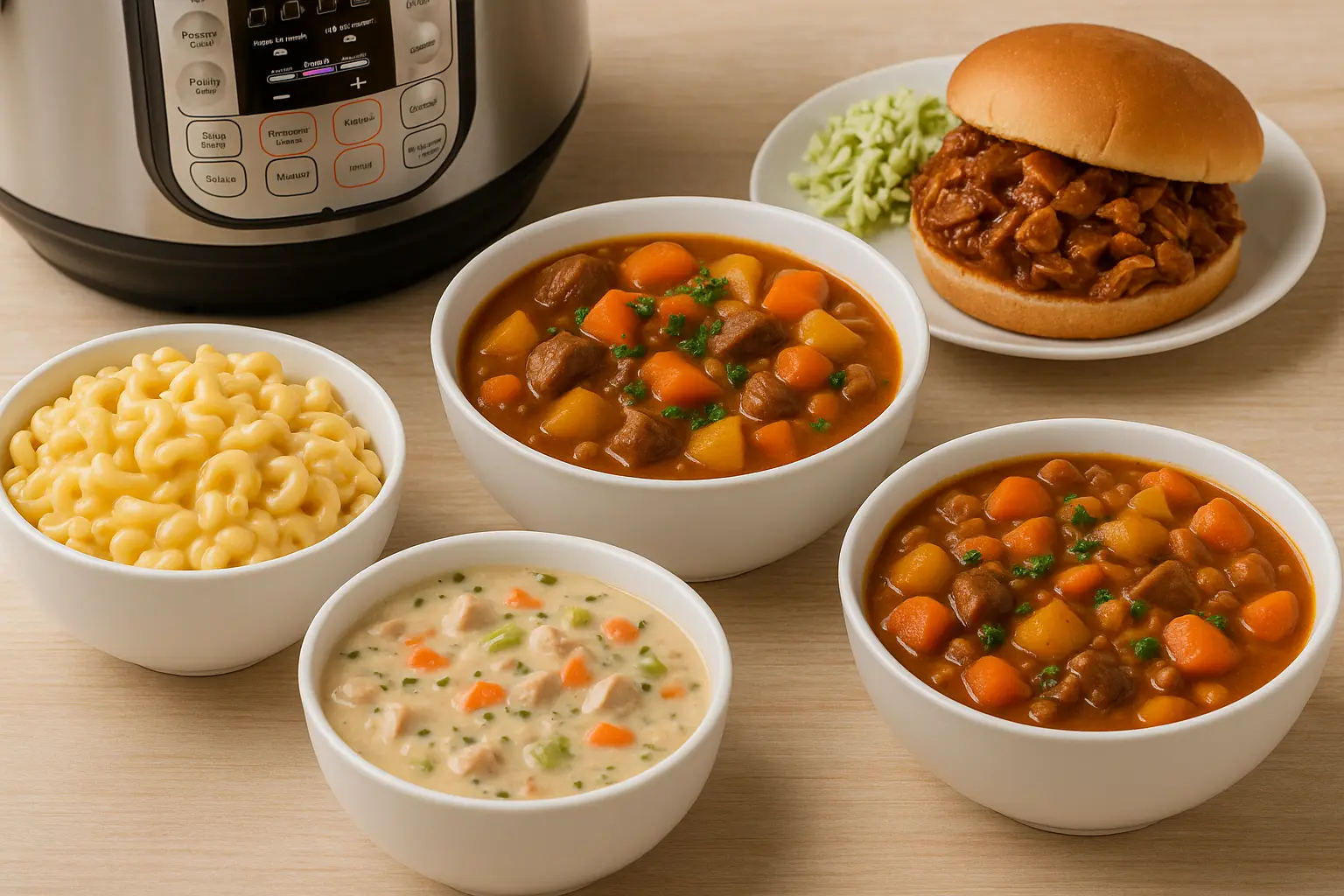 Instant Pot Comfort Foods with Minimal Cleanup