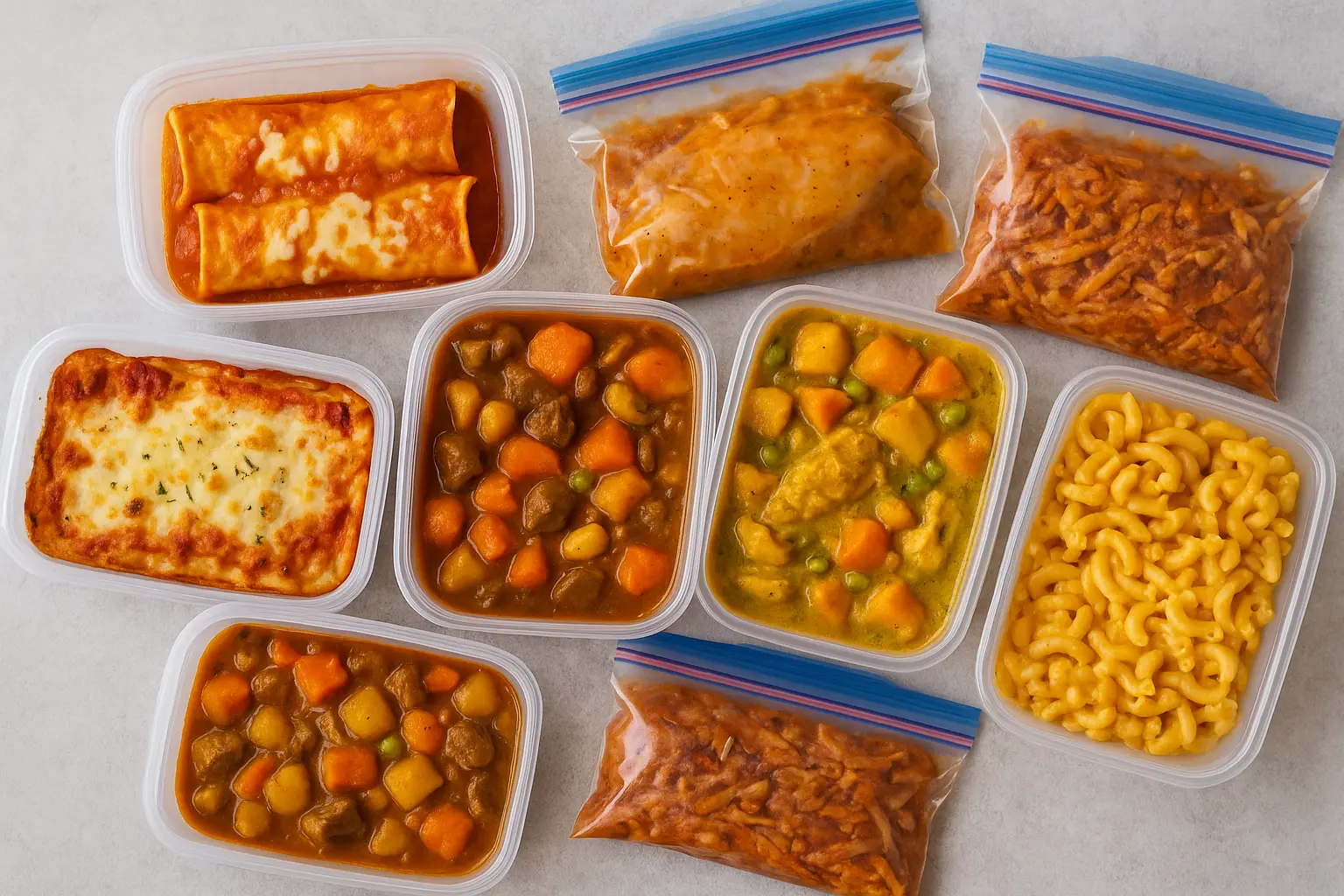 Make-Ahead Freezer Meals for Stress-Free Weeknights
