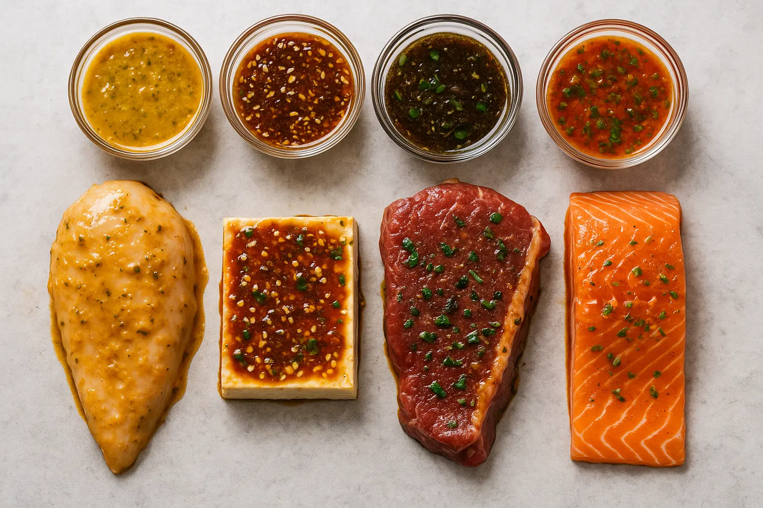 Homemade Marinades for Every Protein Type