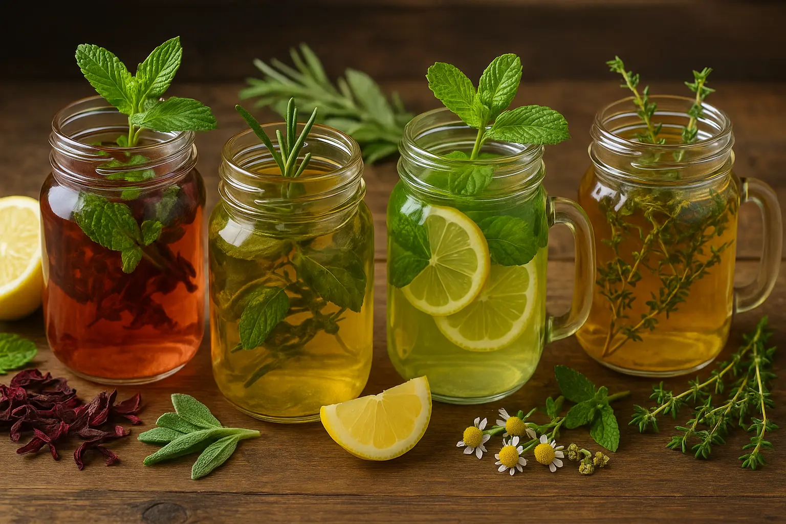 Refreshing Herbal Infusions for Wellness and Relaxation
