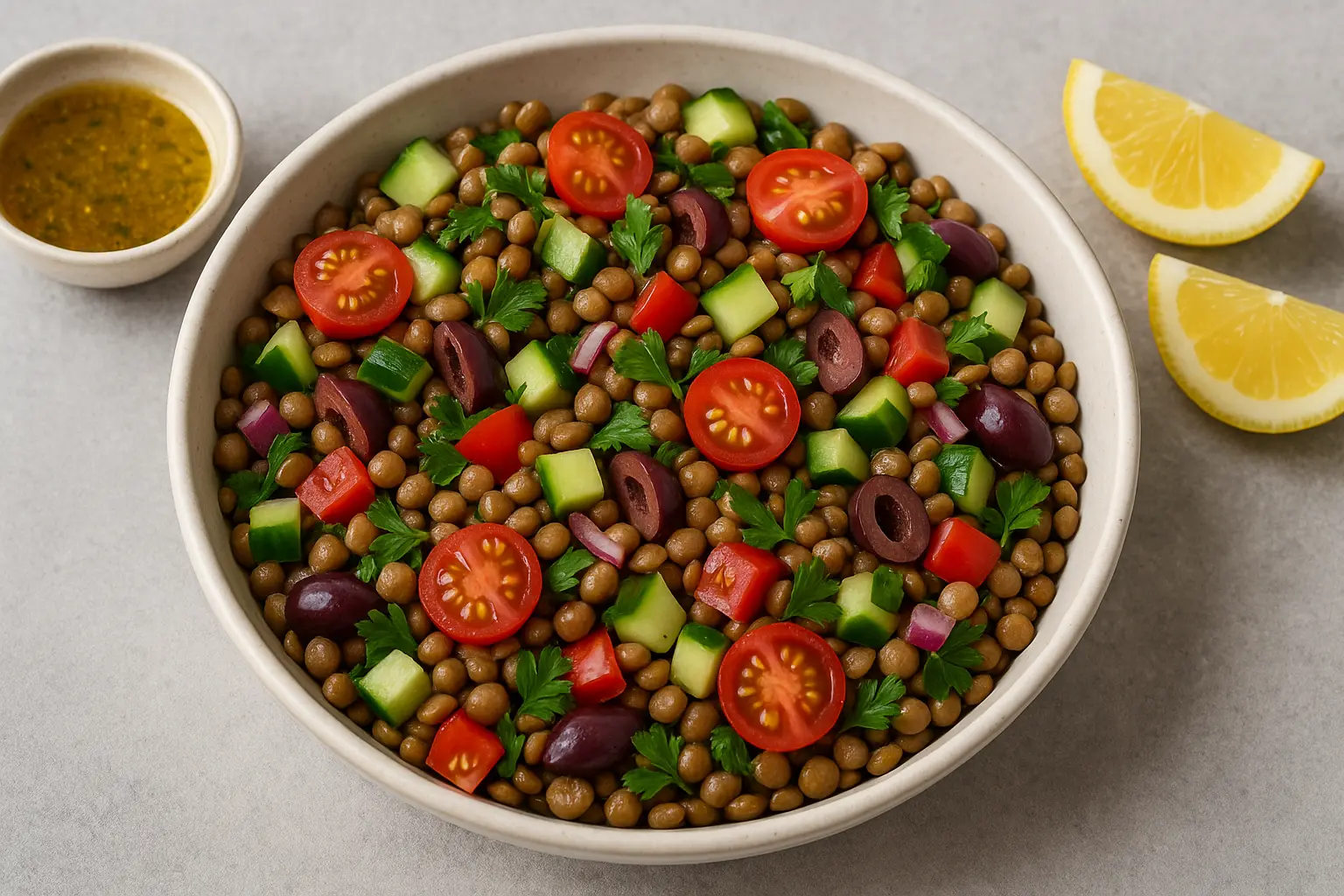 Delicious High-Protein Vegan Lentil Salads
