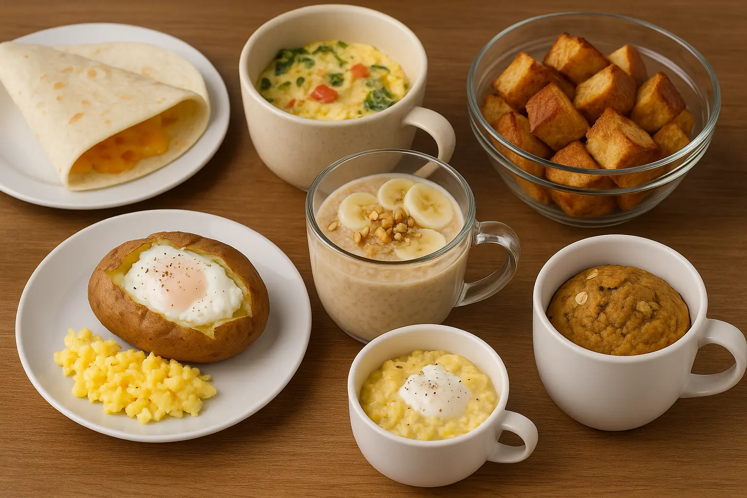 Microwave Breakfast Ideas for Students
