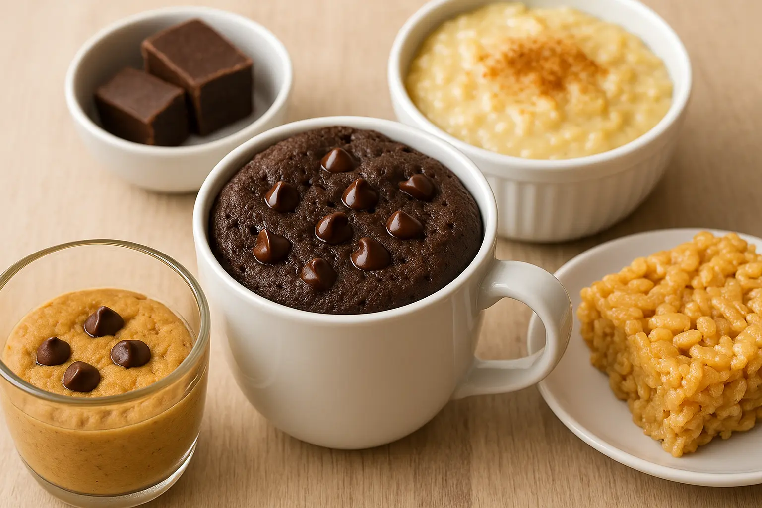 Sweet Treats Using Just a Microwave
