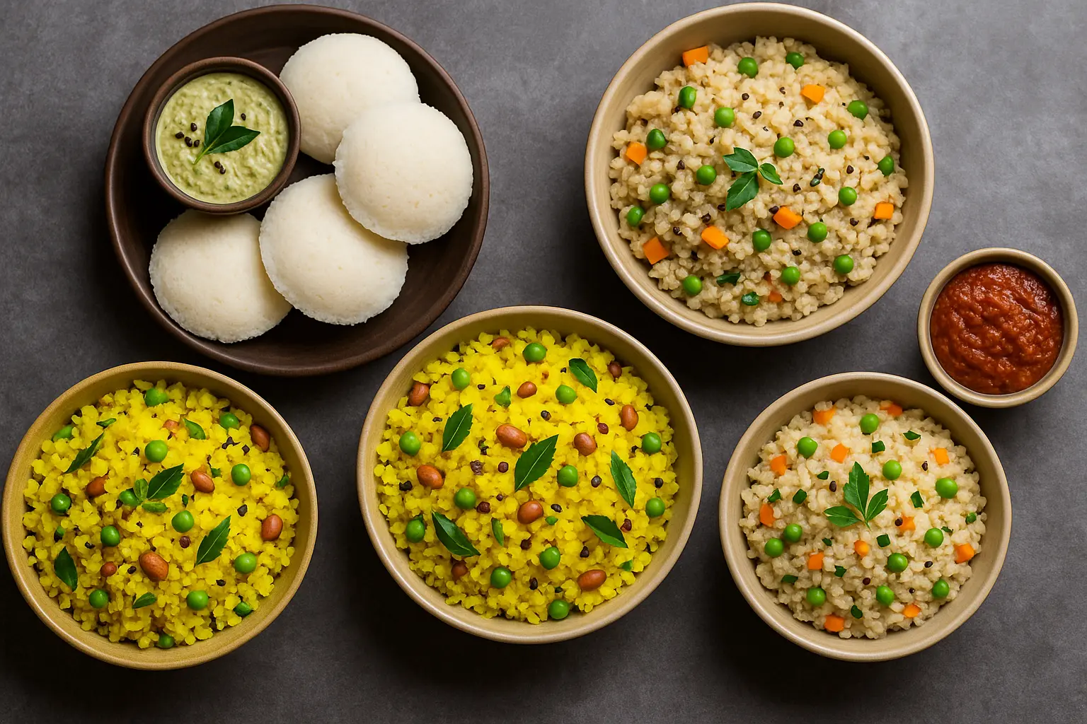 Microwave-Friendly Indian Breakfasts in Minutes