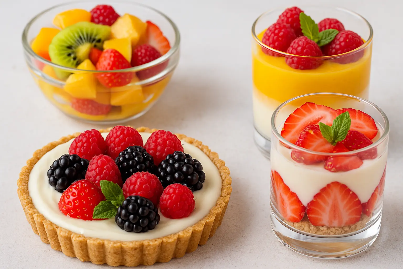 Refreshing Summer Fruit Desserts Without Baking