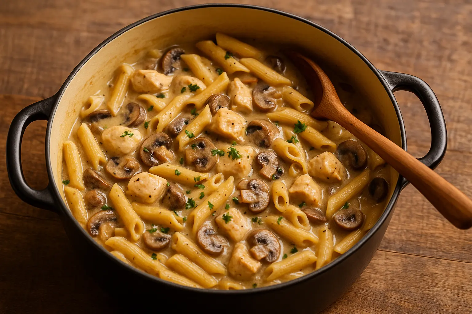 one-pot-creamy-chicken-pasta-comfort-meal-recipeshed.