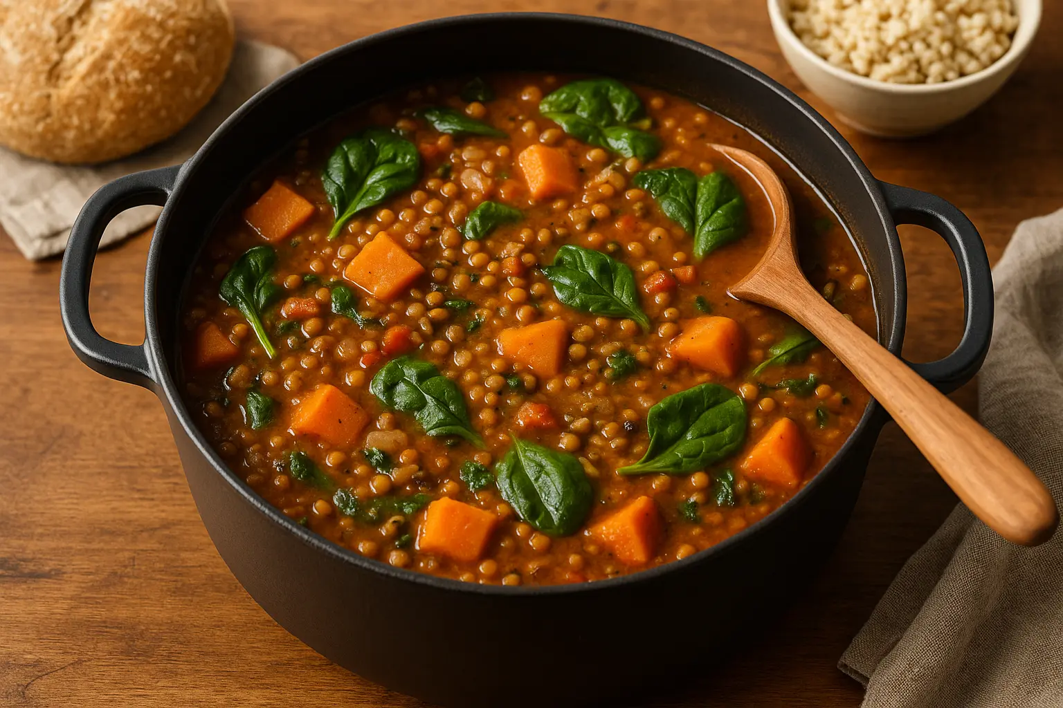 one-pot-lentil-dinner-stew-weeknight-comfort