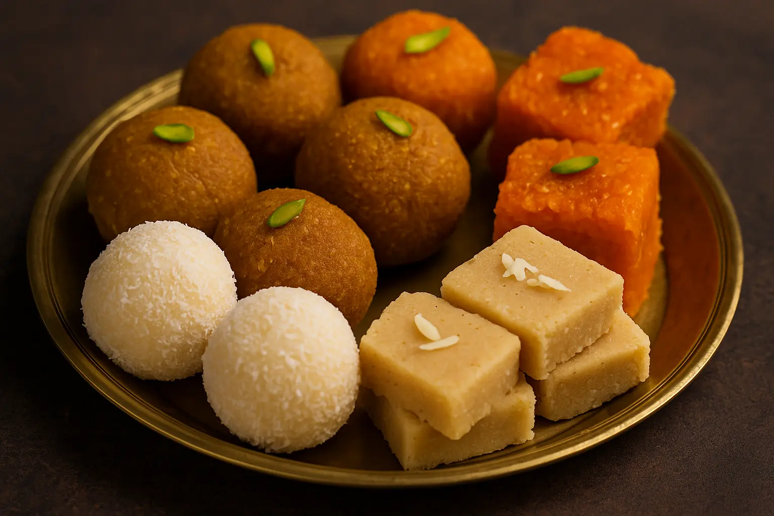 quick-indian-festival-sweets-assorted-ladoo-burfi.